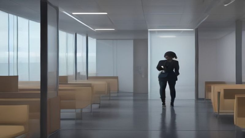 异次元入口：企业穿越增长次元壁的抽象视觉表达